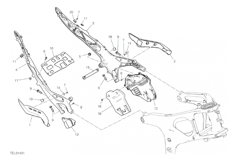 33B REAR FRAME COMP. (32/46)