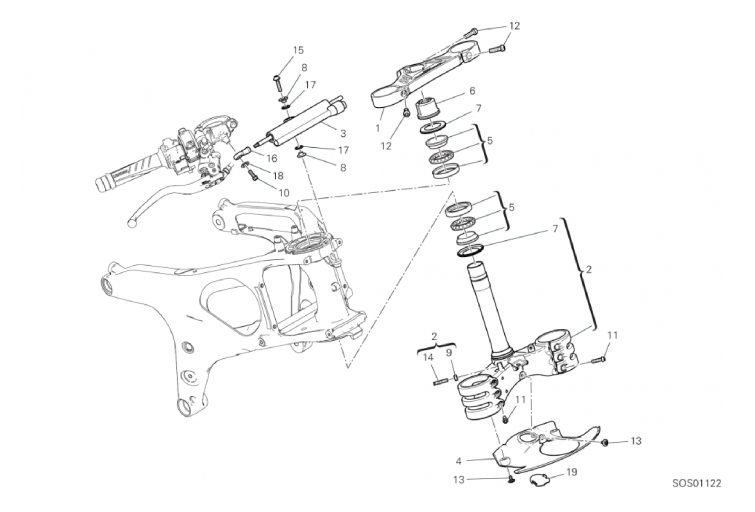 18A STEERING ASSEMBLY (4/46)