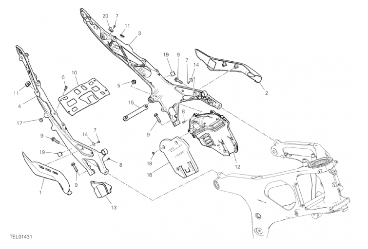 33B REAR FRAME COMP. (32/46)