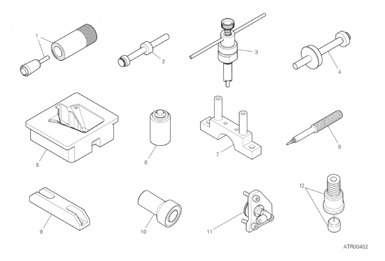 01C WORKSHOP SERVICE TOOLS (ENGINE) (3/4)