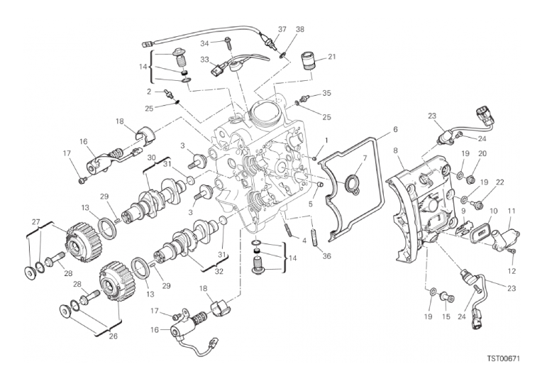 11B HORIZONTAL HEAD - TIMING SYSTEM (16/18)