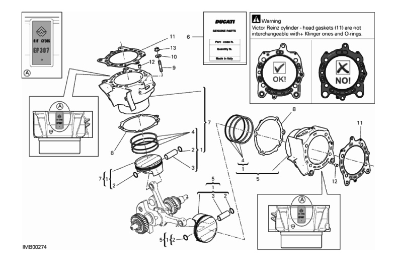 07C CYLINDERS - PISTONS (ASSO WERKE) (16/18)