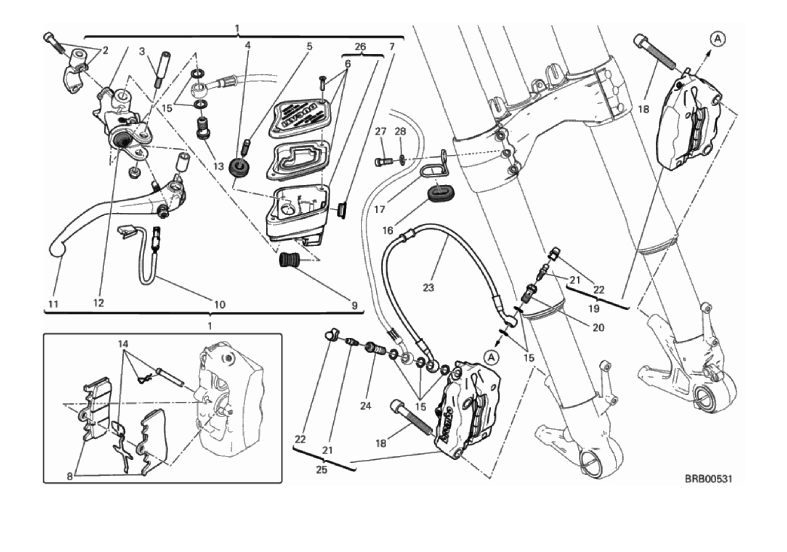 024 FRONT BRAKE SYSTEM (7/26)