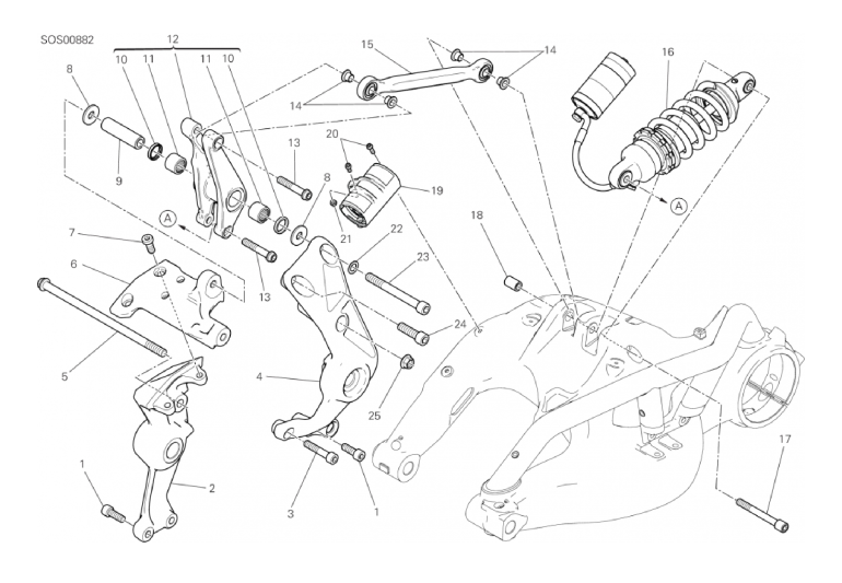 028 REAR SHOCK ABSORBER (11/27)