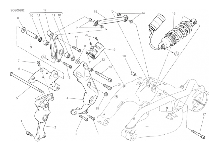 028 REAR SHOCK ABSORBER (11/27)