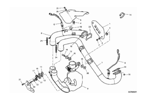 30A EXHAUST MANIFOLD (24/37)