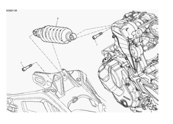 22A REAR SHOCK ABSORBER (13/38)