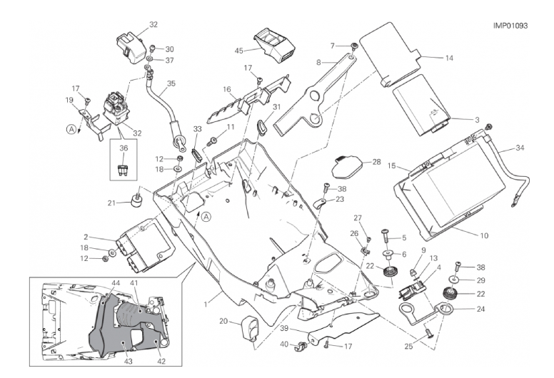 018 BATTERY HOLDER (1/9)