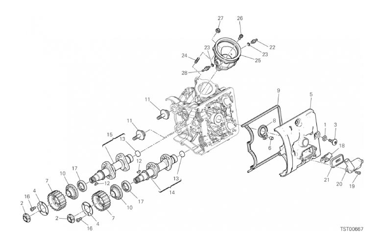 13B HORIZONTAL HEAD - TIMING SYSTEM (18/18)