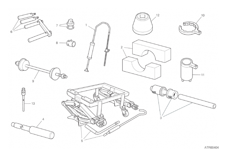 01B WORKSHOP SERVICE TOOLS (2/3)