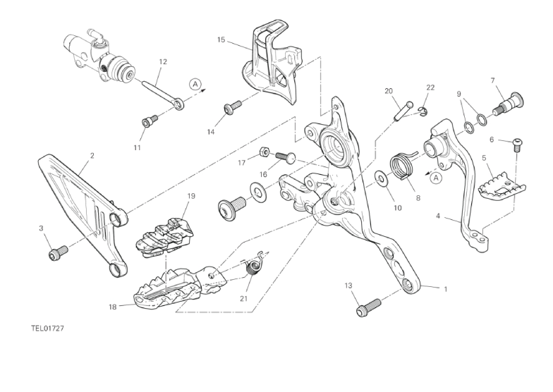 25B RIGHT FOOTREST (18/34)