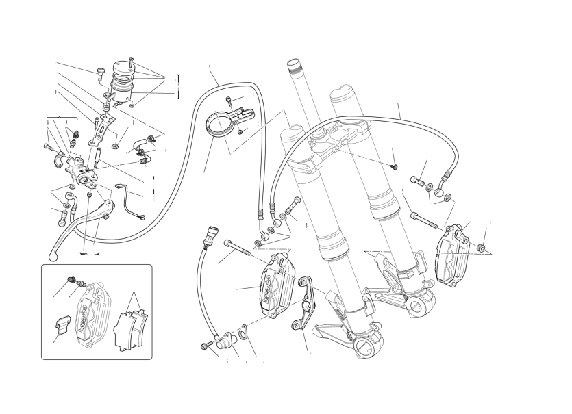 FRONT BRAKE SYSTEM