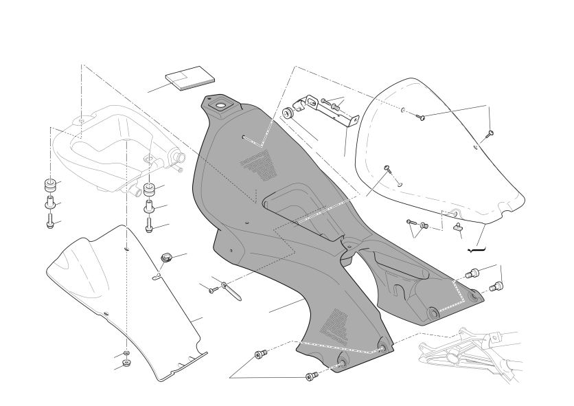 Rear subframe - seat