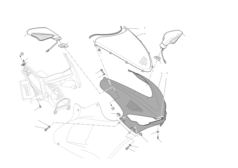 Headlight fairing
