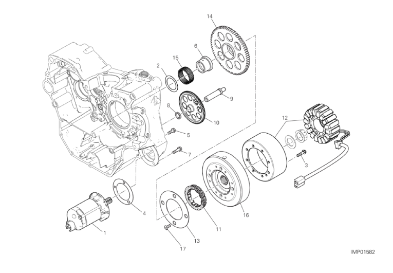 10A ELECTRIC STARTING AND IGNITION (13/17)