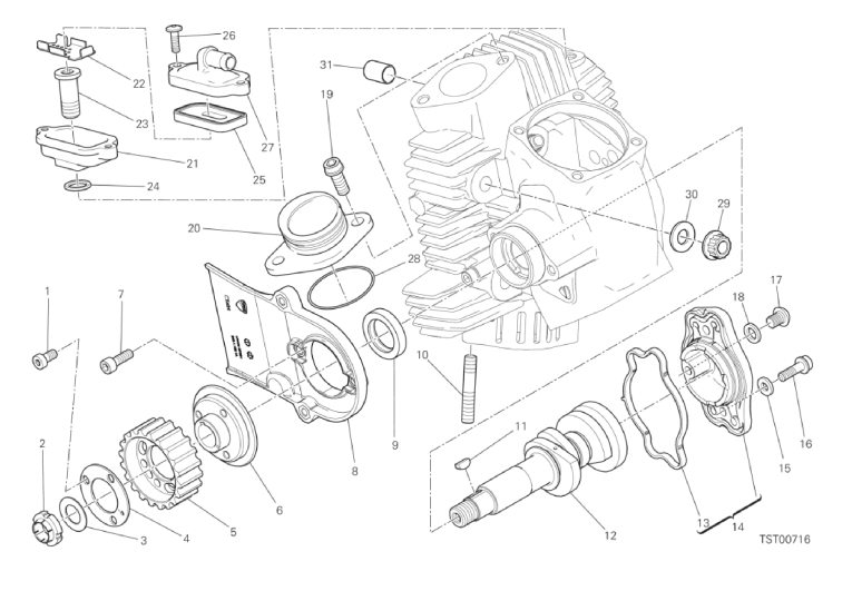 11B HORIZONTAL HEAD - TIMING SYSTEM (14/17)