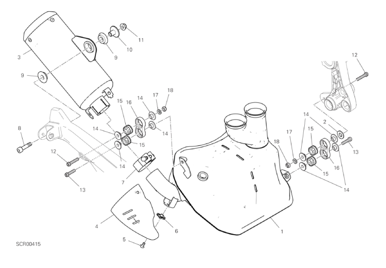 31B EXHAUST SILENCER (26/35)