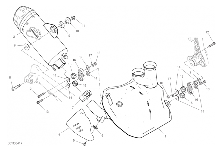 31B EXHAUST SILENCER (23/33)