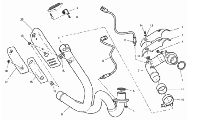 EXHAUSRT PIPE ASSY 