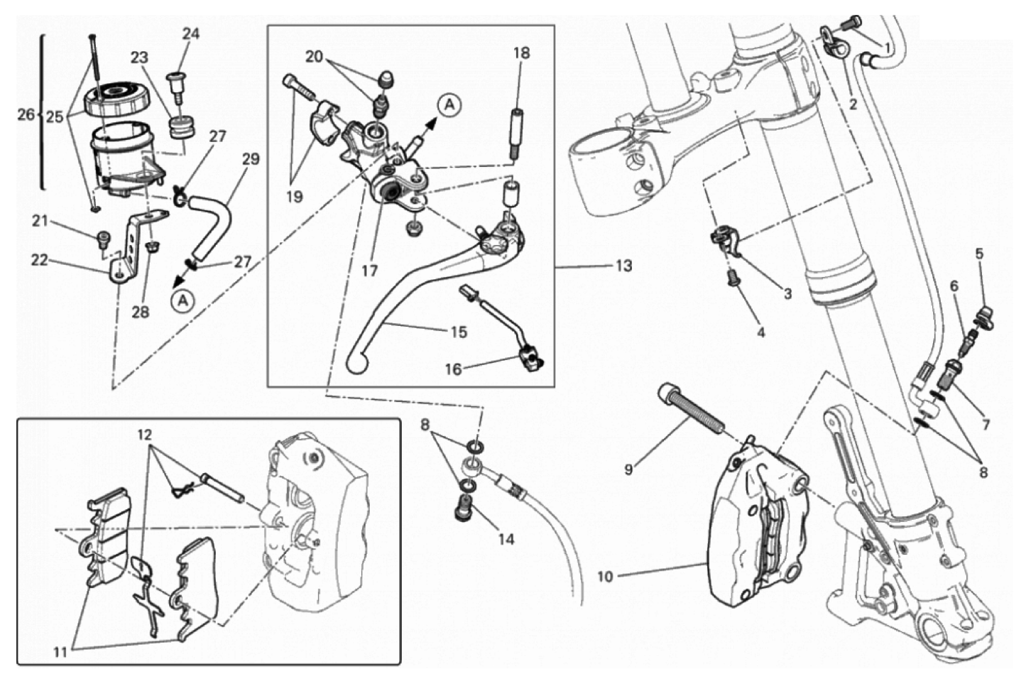 FRONT BRAKE SYSTEM