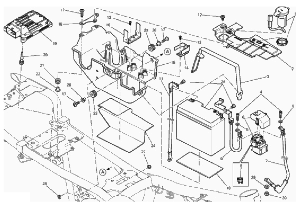 BATTERY HOLDER