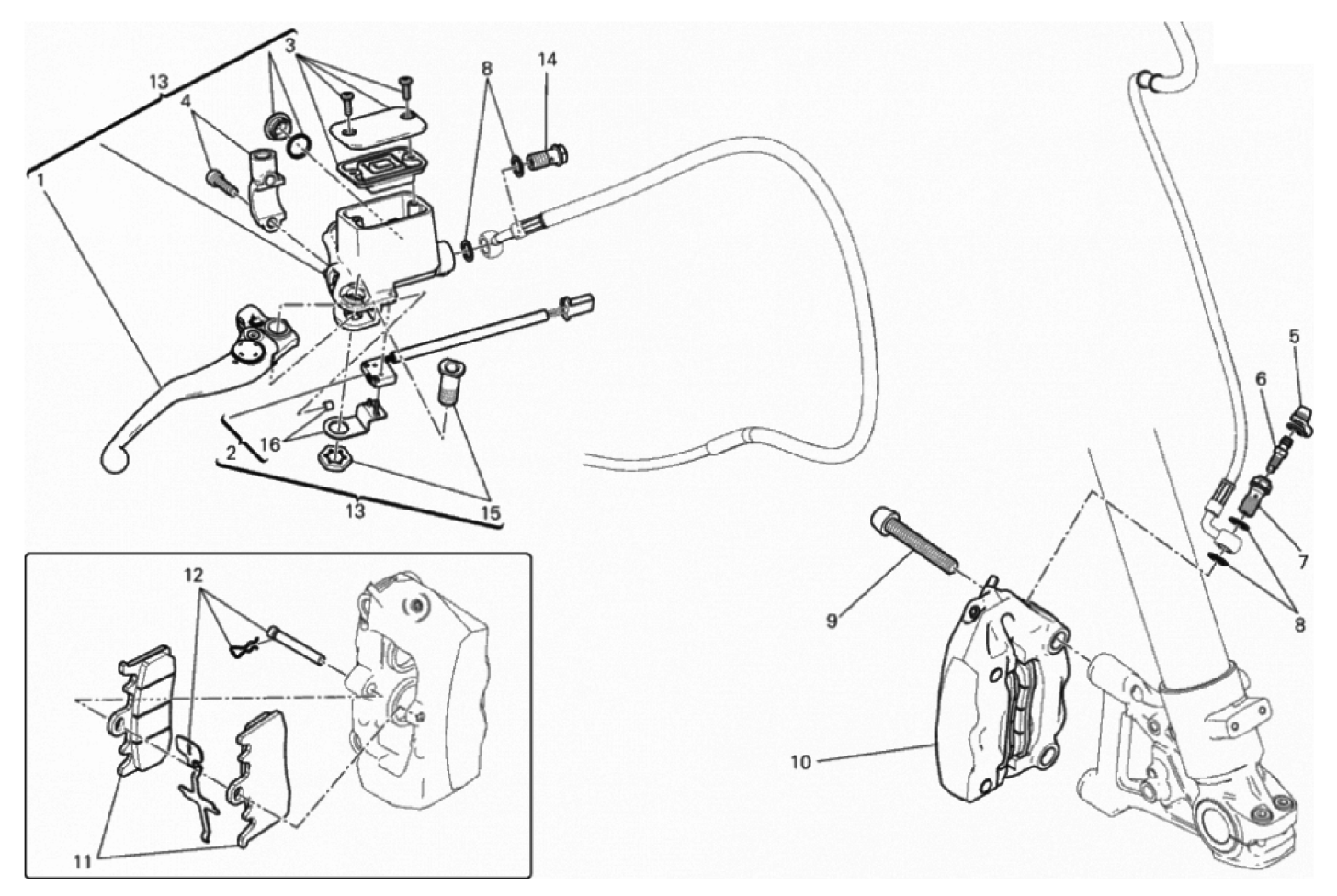 FRONT BRAKE SYSTEM