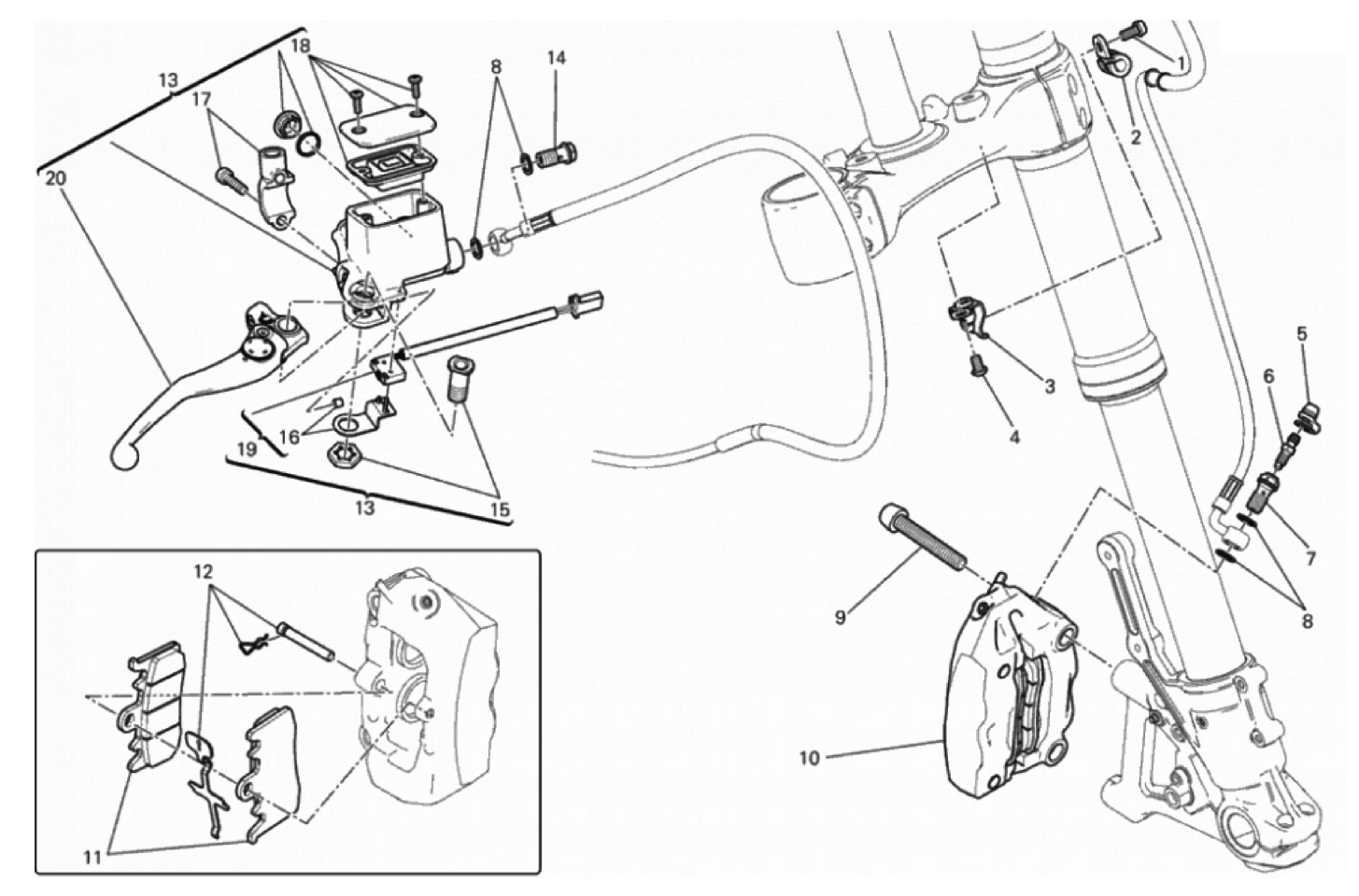 FRONT BRAKE SYSTEM