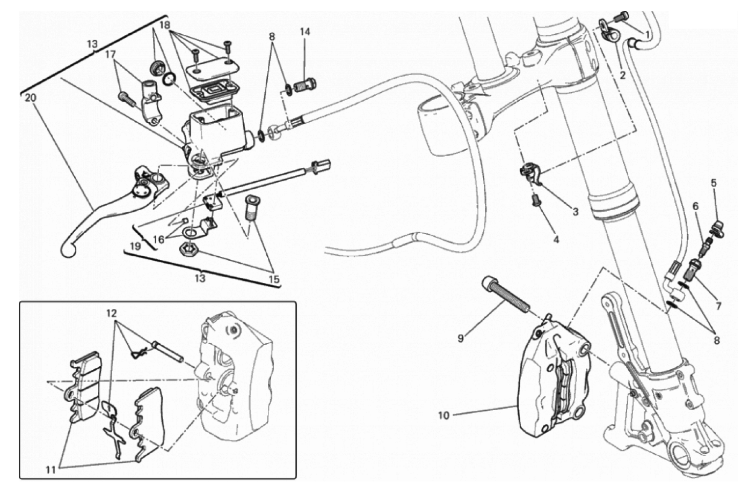 FRONT BRAKE SYSTEM