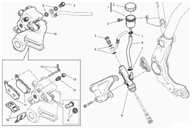 REAR BRAKE SYSTEM 