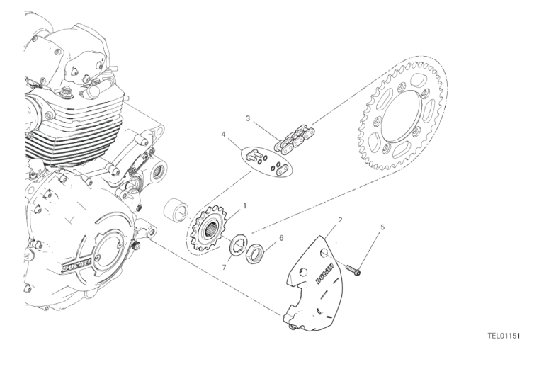 17A FRONT SPROCKET - CHAIN (2/32)