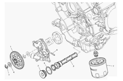 FILTERS AND OIL PUMP 