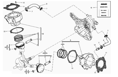 CYLINDERS - PISTONS 