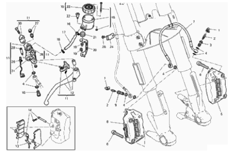 FRONT BRAKE SYSTEM 