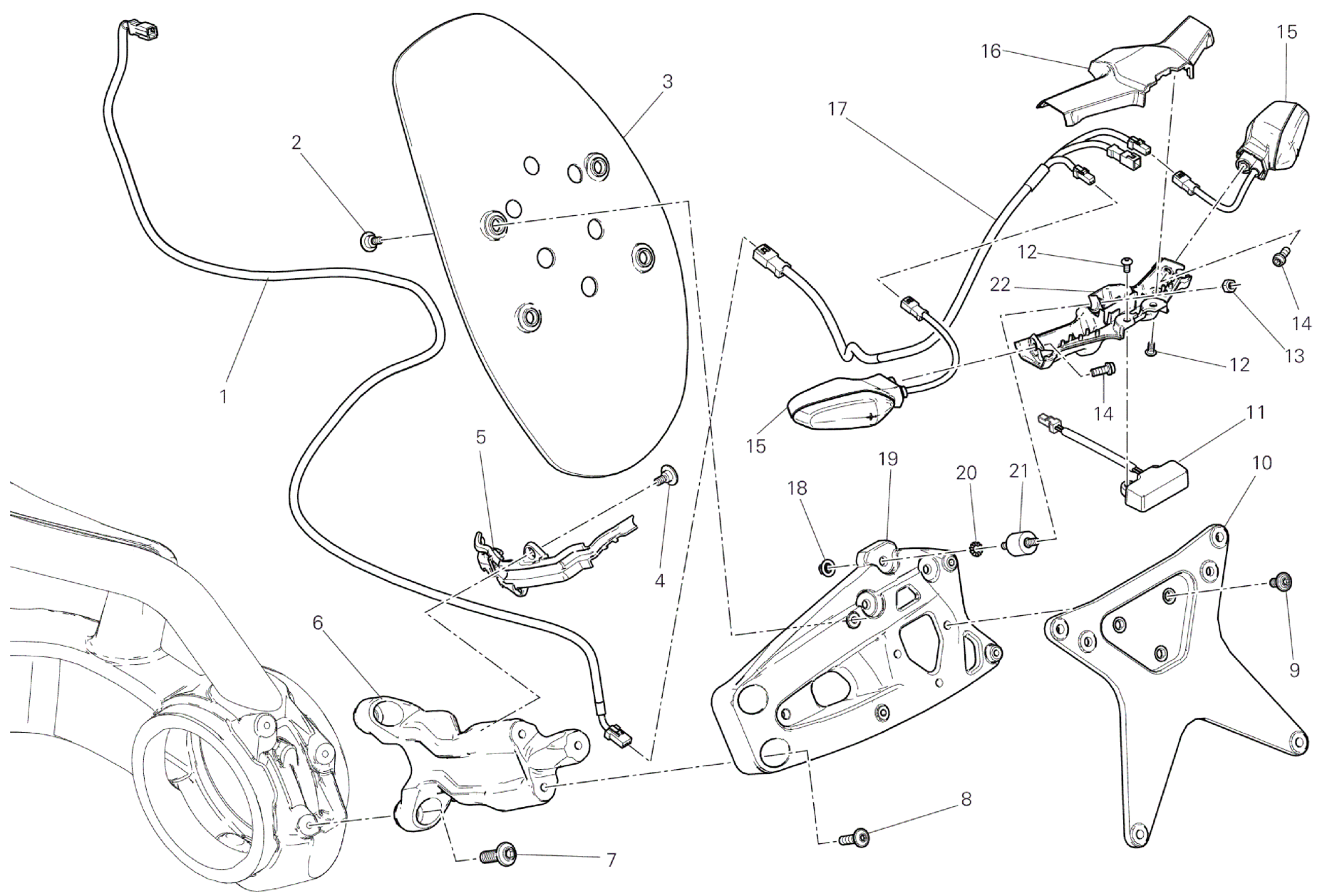 PLATE HOLDER (AUS,EUR,FRA,JAP)