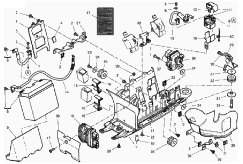 BATTERY HOLDER 