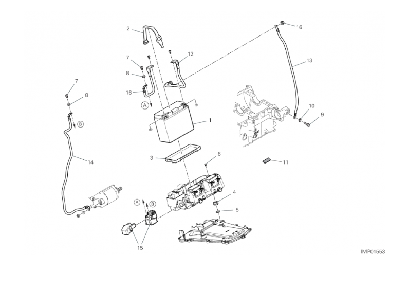 12B BATTERY HOLDER (2/11)
