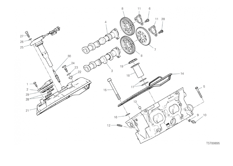 11B REAR HEAD - TIMING SYSTEM (16/18)
