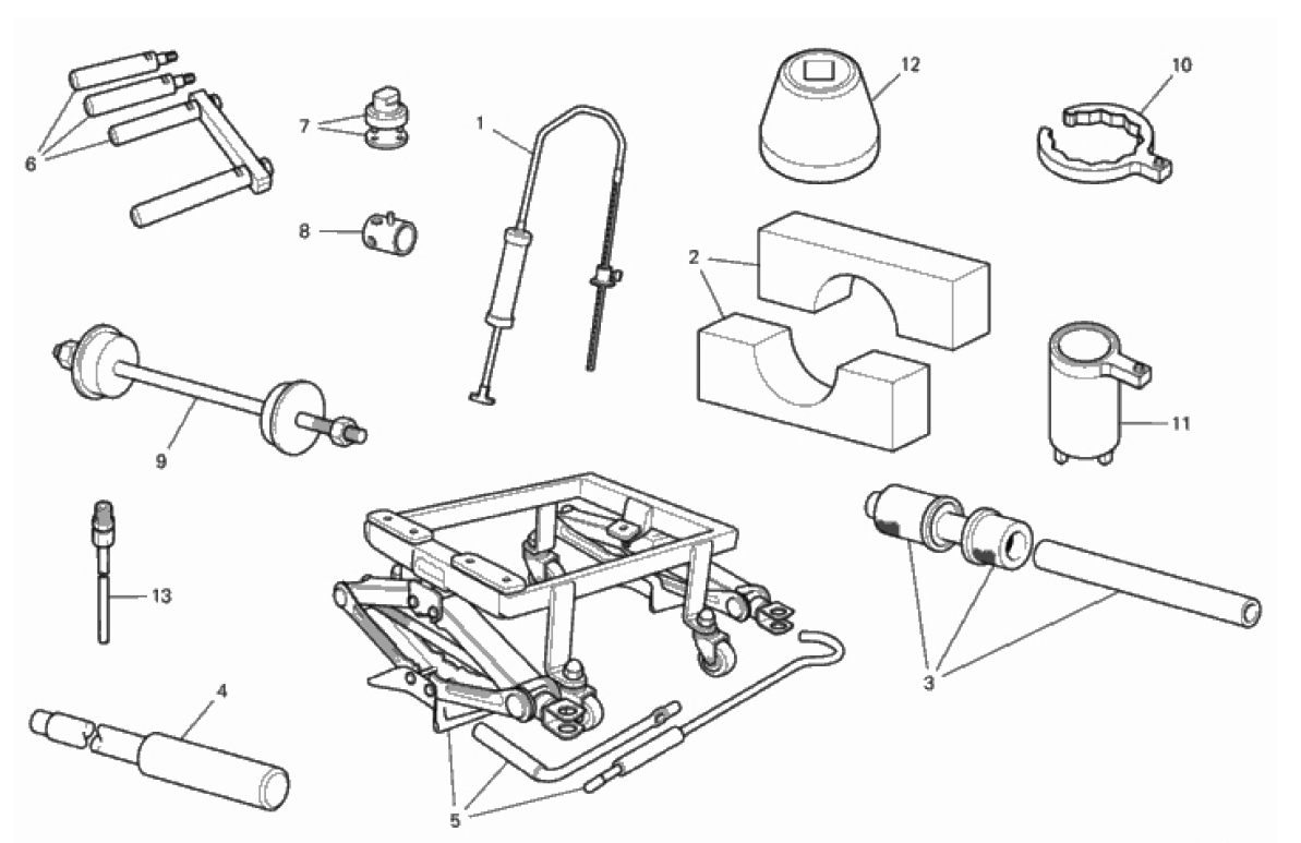 WORKSHOP SERVICE TOOLS 