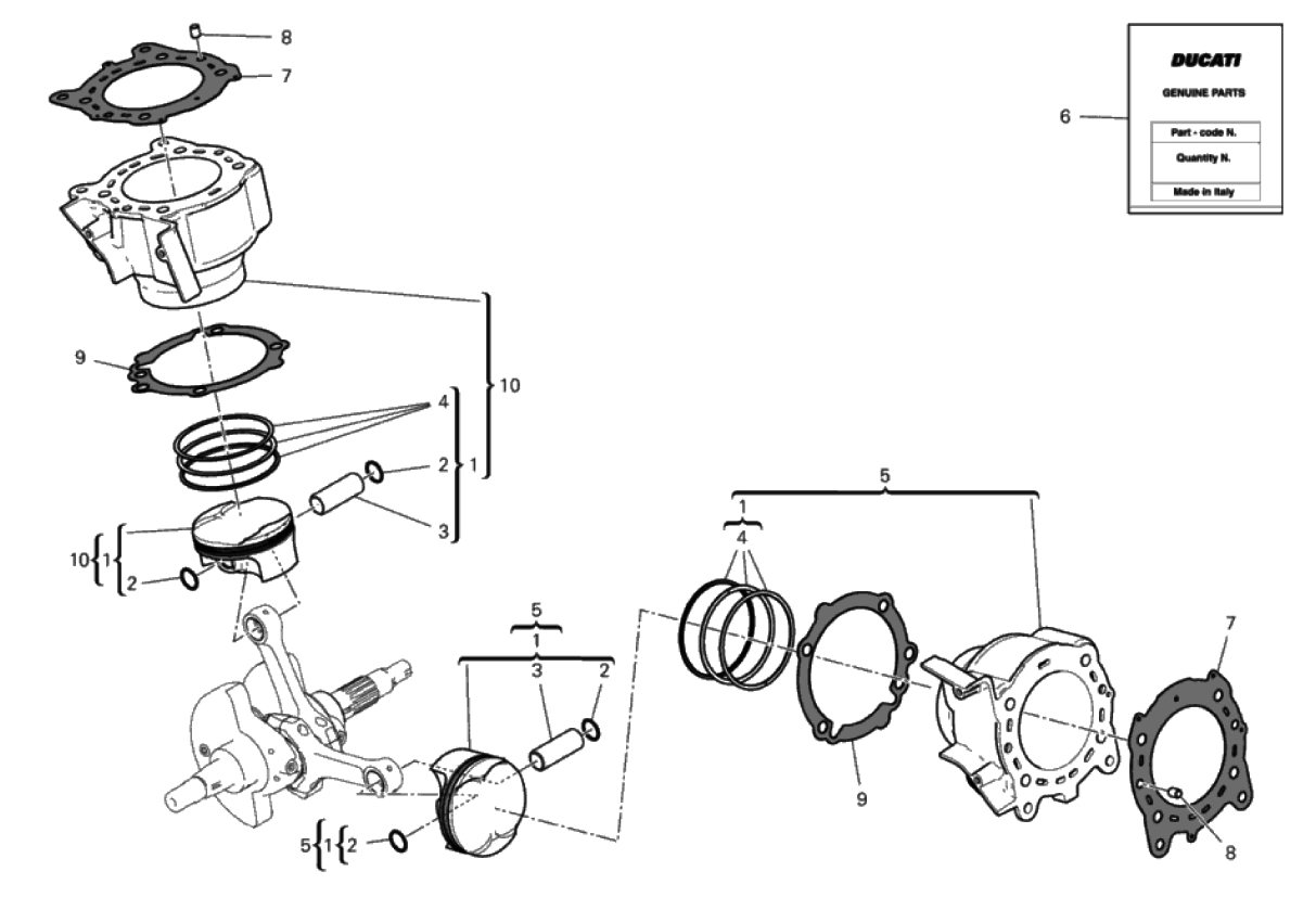 CYLINDERS - PISTONS 