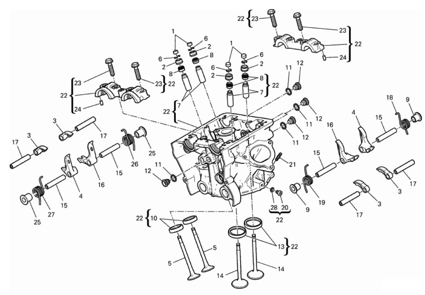 VERTICAL CYLINDER HEAD