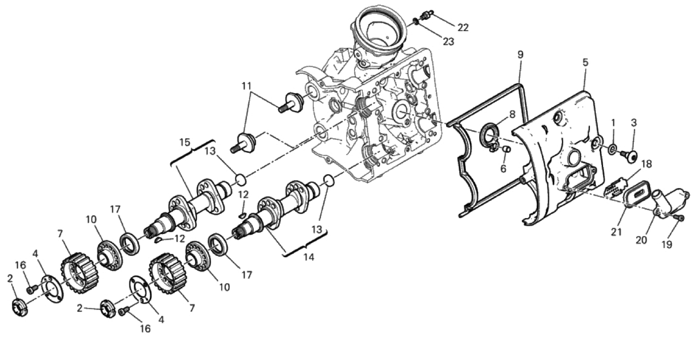 HORIZONTAL CYLINDER HEAD - TIMING