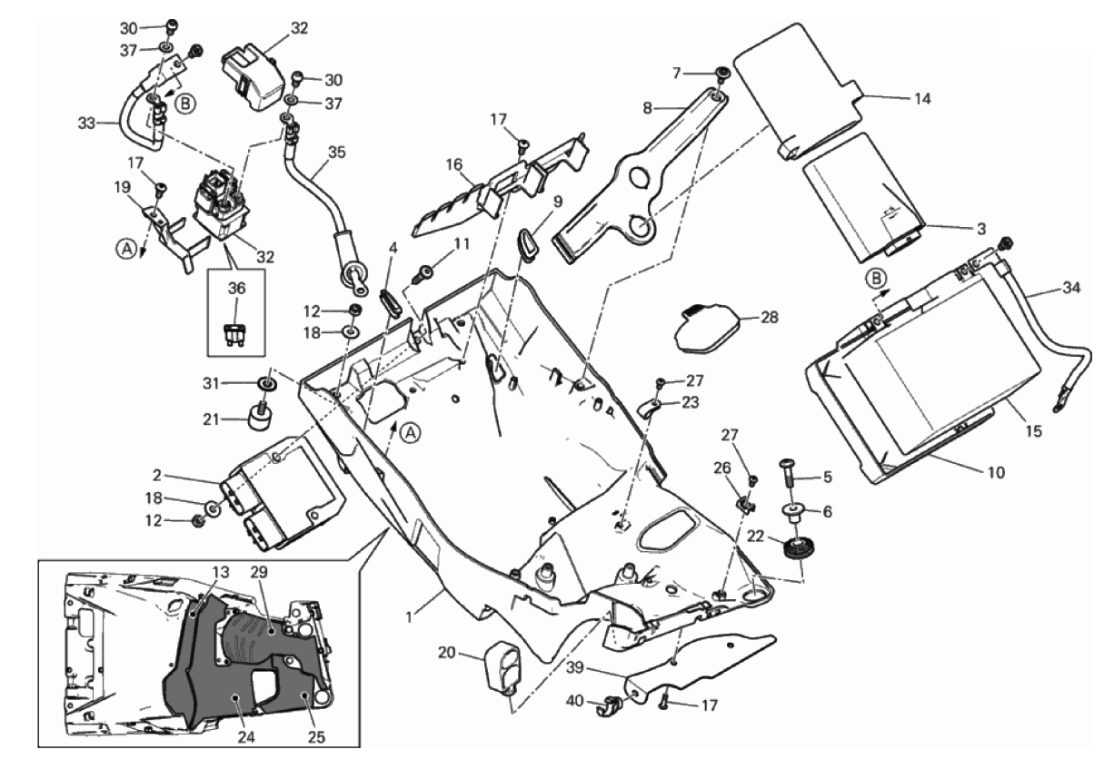 BATTERY HOLDER 