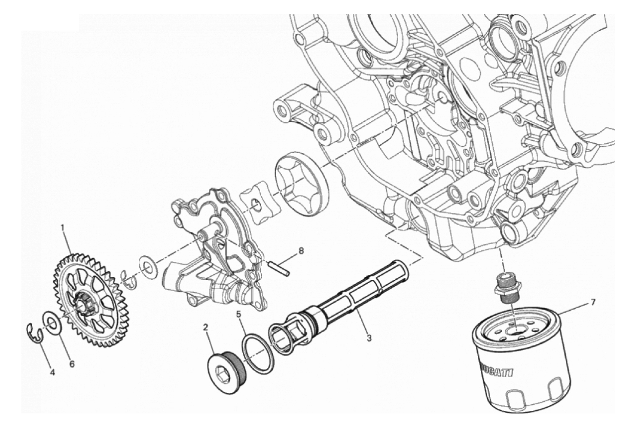 OIL PUMP - FILTER 