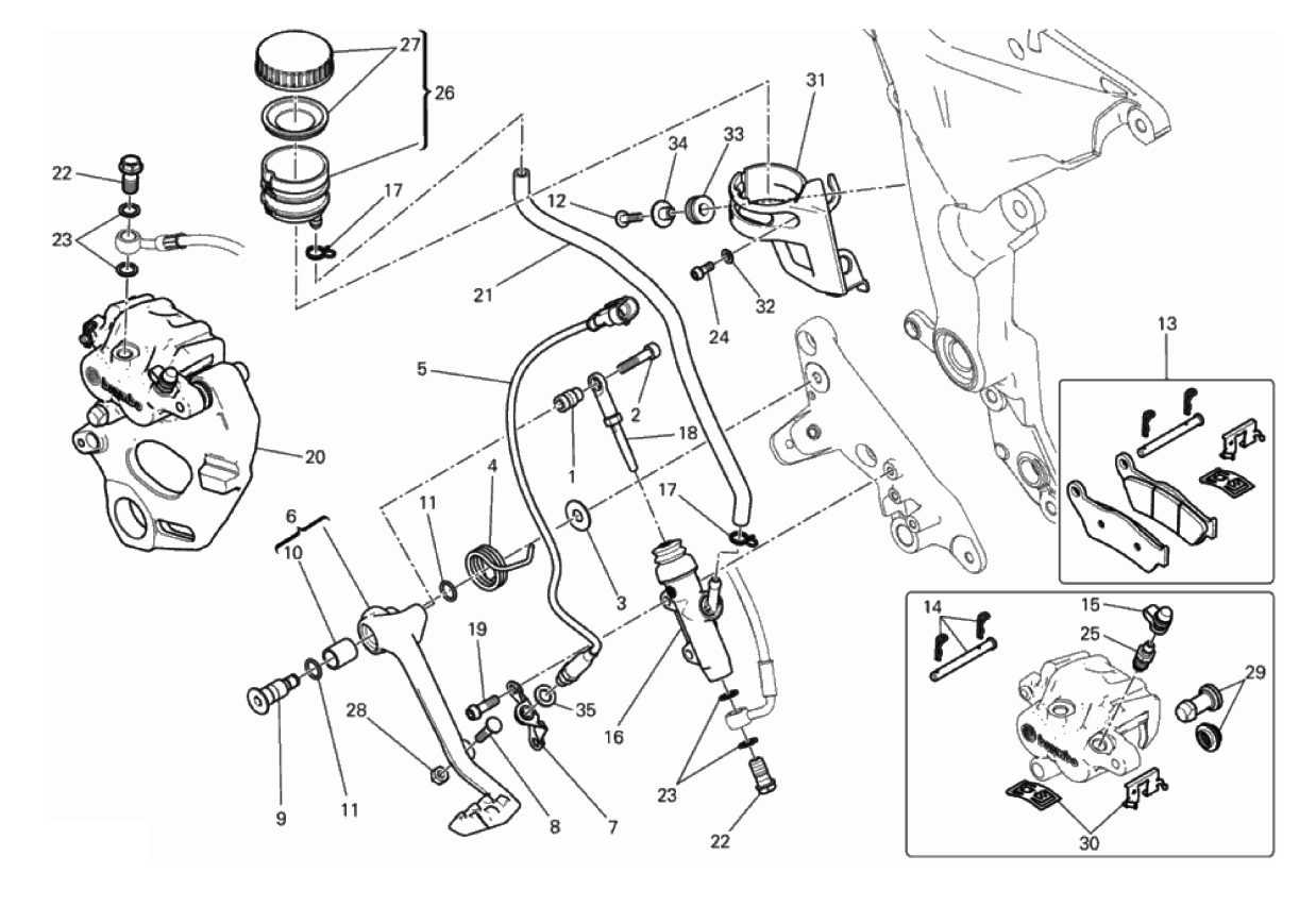 REAR BRAKING SYSTEM 