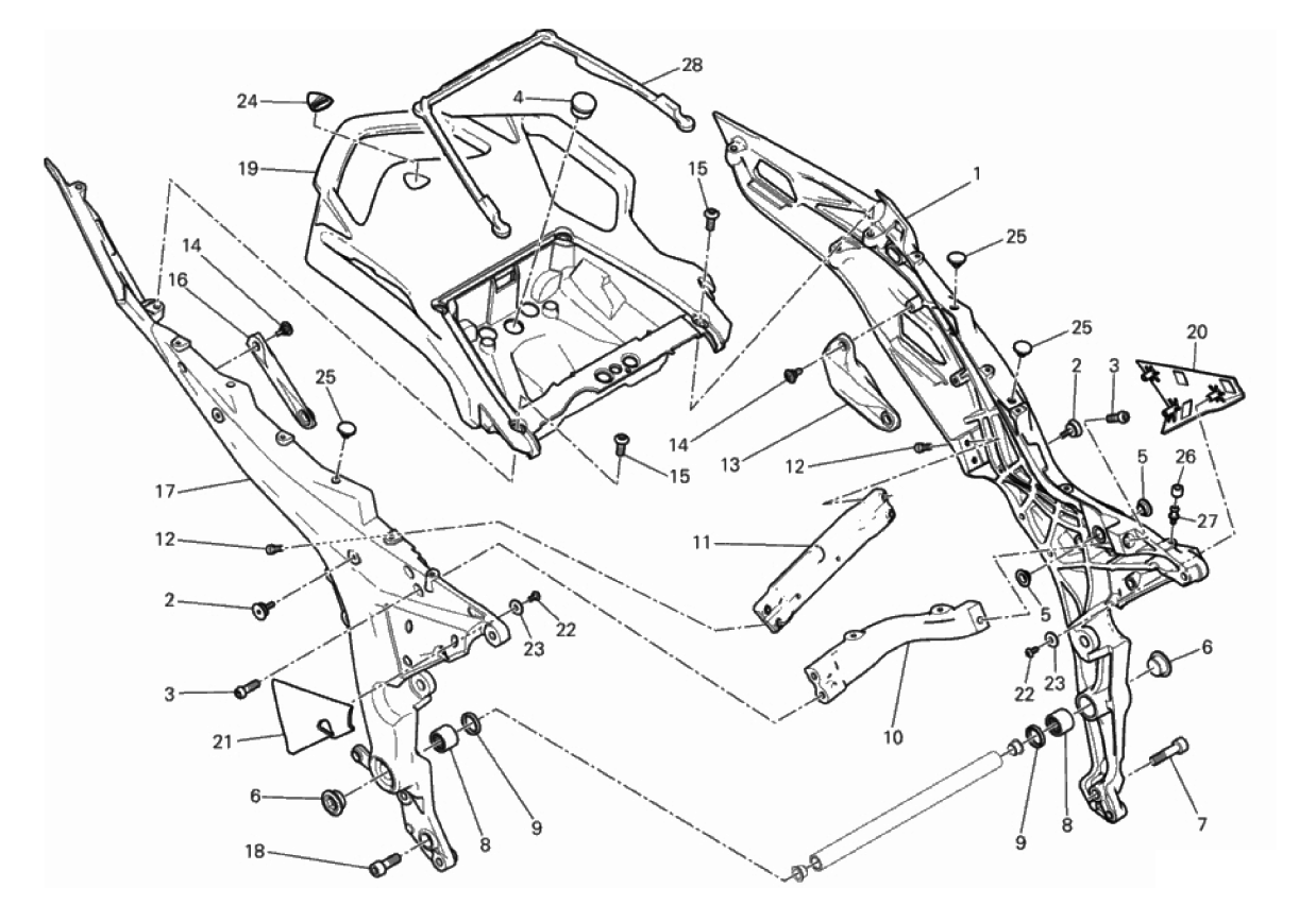 REAR FRAME COMP. 