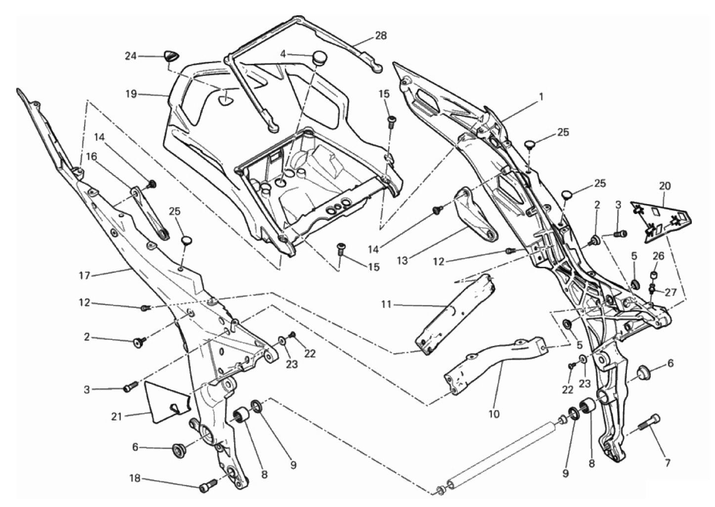 REAR FRAME COMP. 