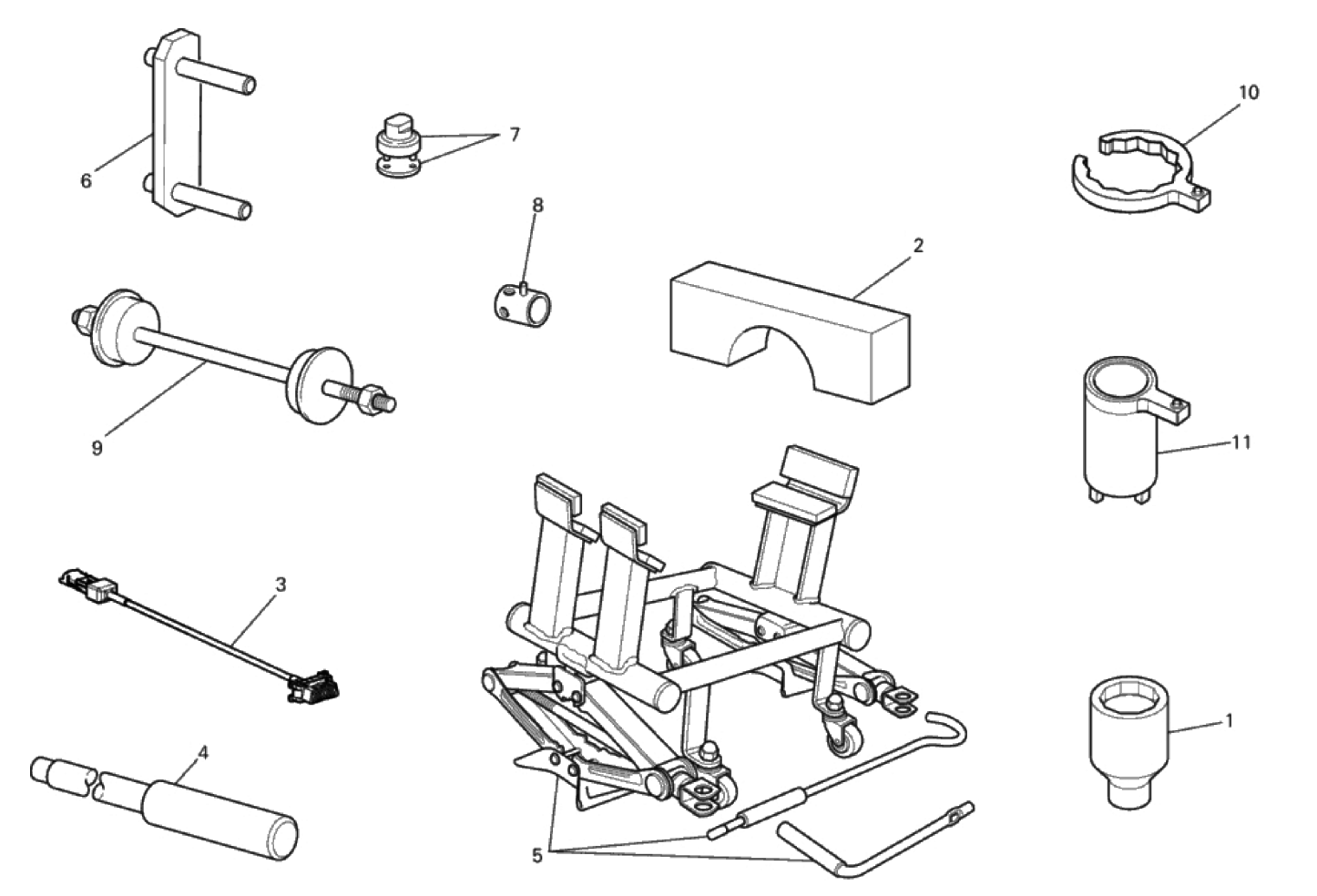 WORKSHOP SERVICE TOOLS