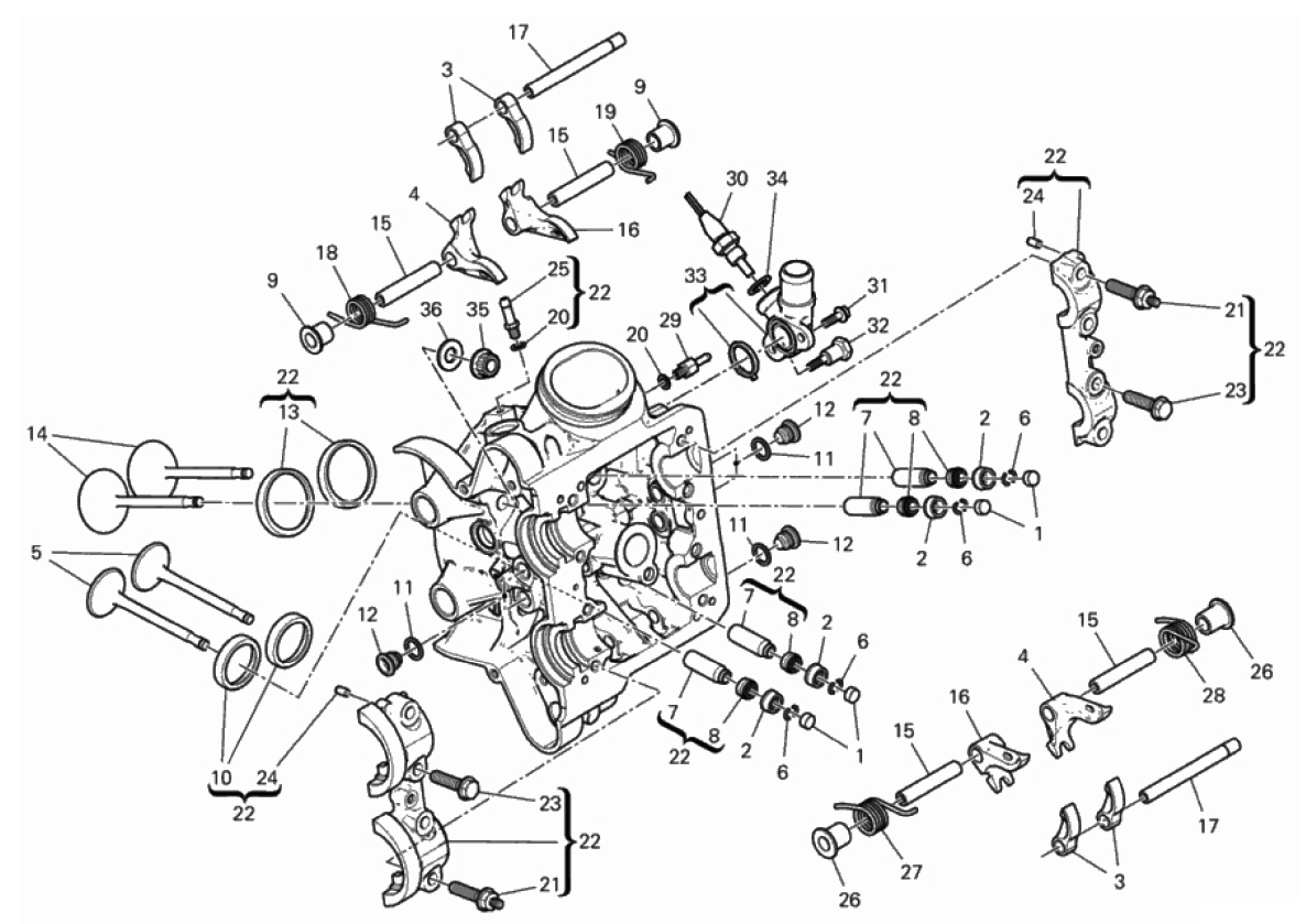 HORIZONTAL CYLINDER HEAD 