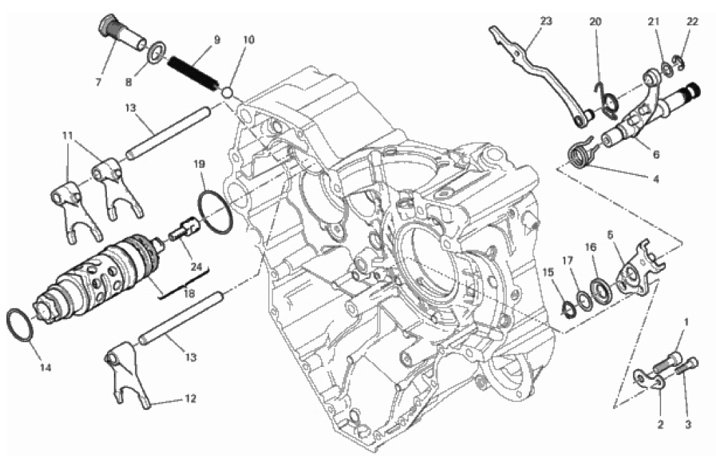 GEAR CHANGE MECHANISM 