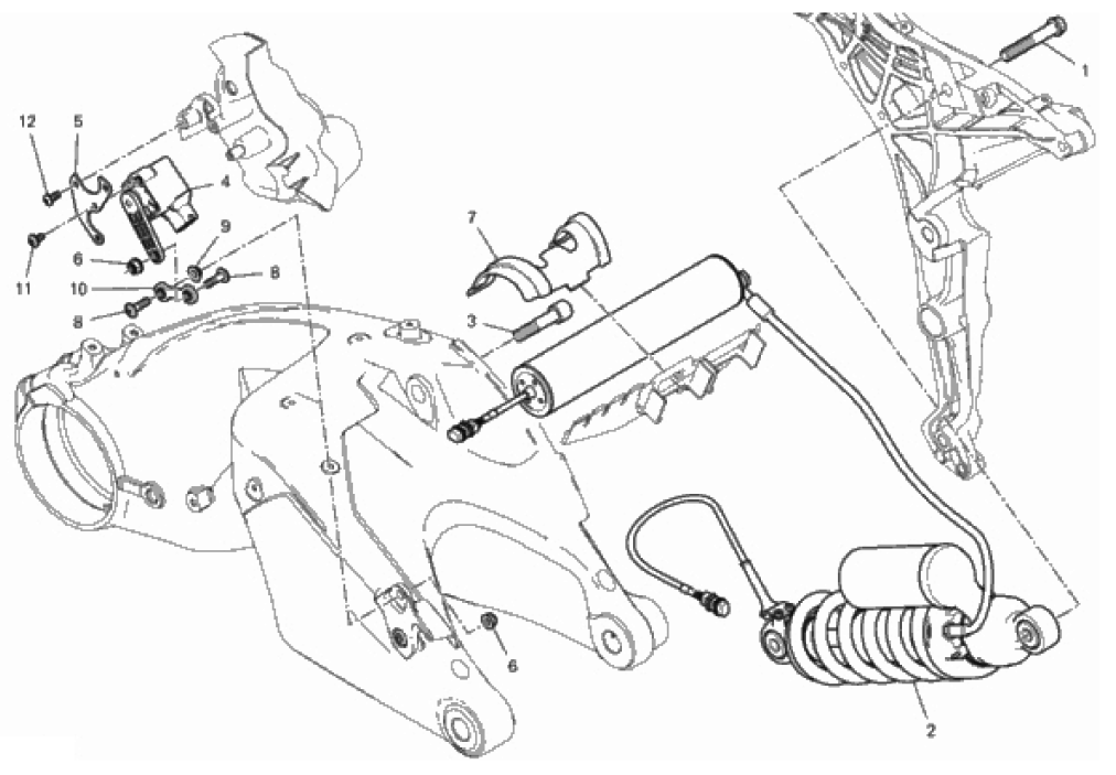 REAR SHOCK ABSORBER 